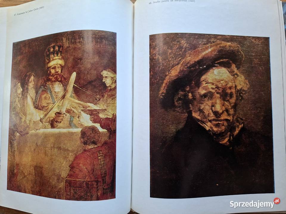 Rembrant j rumuński Książki naukowe i popularnonaukowe małopolskie Kraków