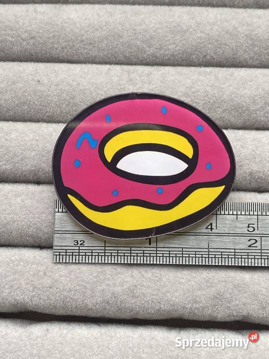 Broszka Odznaka Przypinka Donut Pączek Monki małopolskie