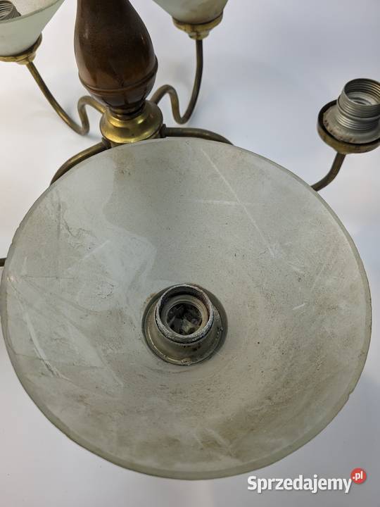 Żyrandol 1950 do renowacji Jawczyce