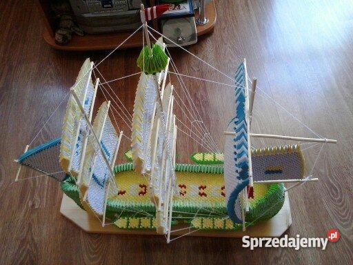 Origami modułowe Statek łódzkie Rawa Mazowiecka