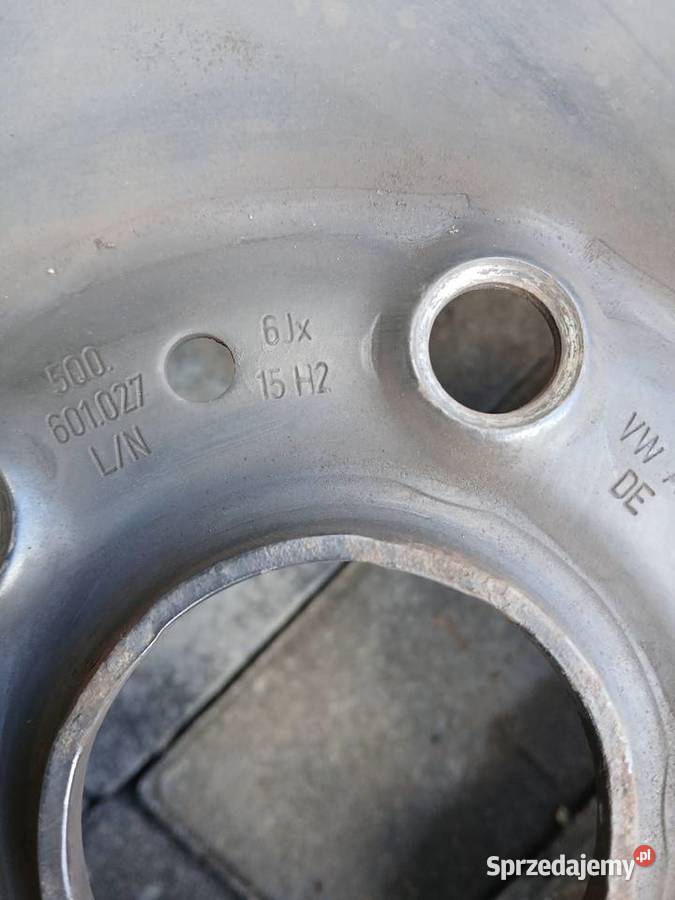 Felgi stalowe 6Jx15H2 ET43 5x112 VW Golf 5 6 7 Zagrodno
