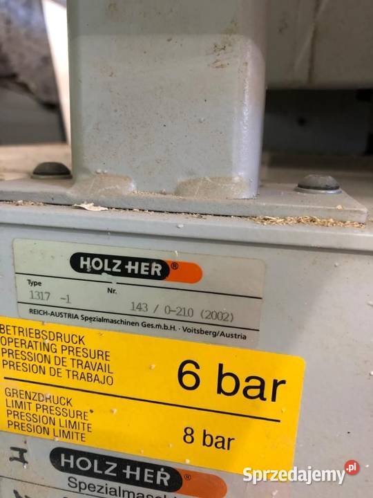 okleiniarka HolzHer 13171 Produkcja Radłów