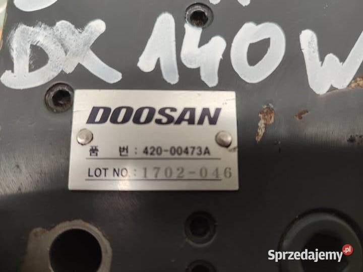 Blok hydrauliczny DOOSAN DX 140 W 1702046 Pozostałe Wilkowo