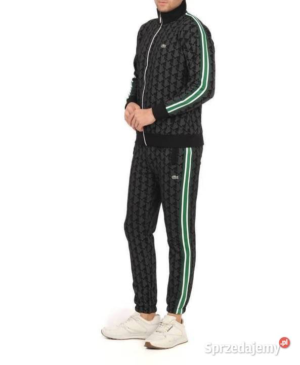 Komplet dresowy Lacoste Monogram kolor czarny czarny
