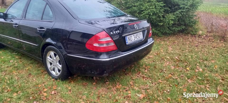 Mercedes E klasa W 211 R5 27CDI AUTOMAT Dąbrówno