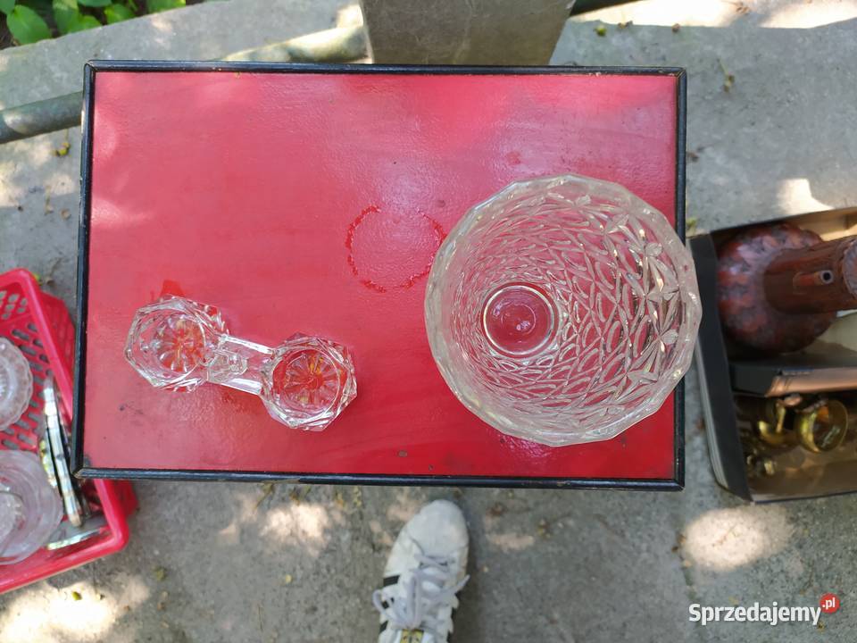 Stary wazon szkło prasowane katalogowana mazowieckie Warszawa