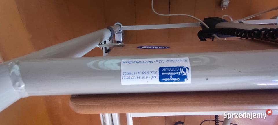 Łóżko rehabilitacyjne elektryczne Sprzęt rehabilitacyjny i ortopedyczny Sobienie Biskupie sprzedam