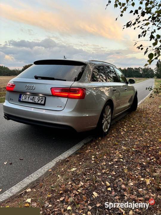 Audi A6 20 TDI DPF 177 2011r zarejestrowany manualna Rypin sprzedam