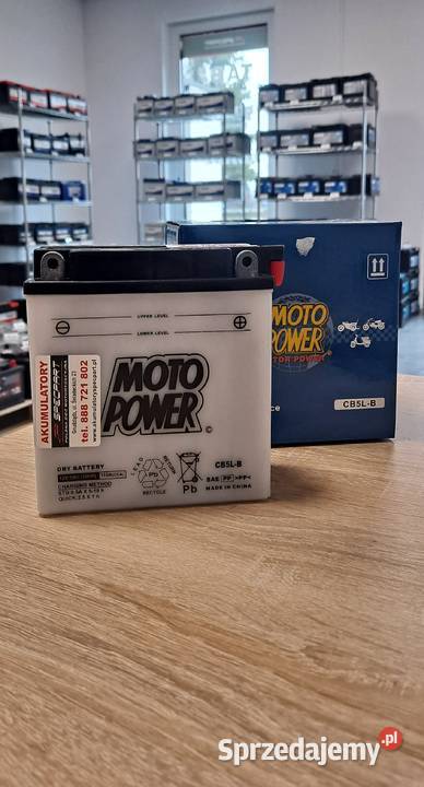 Akumulator MotoPower CB5LB YB5LB 12V 5Ah 65A EN Akumulatory motocyklowe Iława