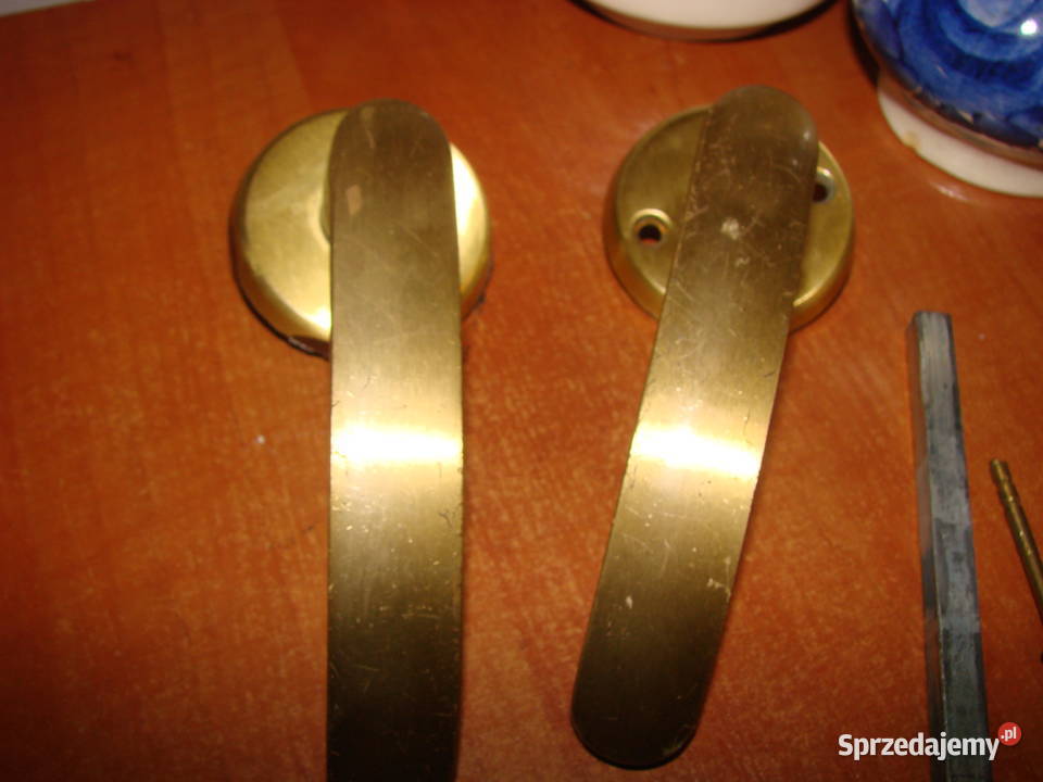 mosiężna klamka do drzwi Pruszcz Gdański