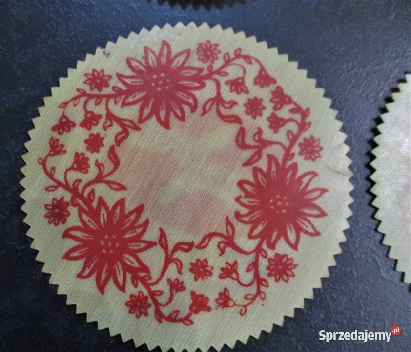 Warszawa ETOBSYSTEM podkładka podstawka PRL Pozostałe Nieporęt