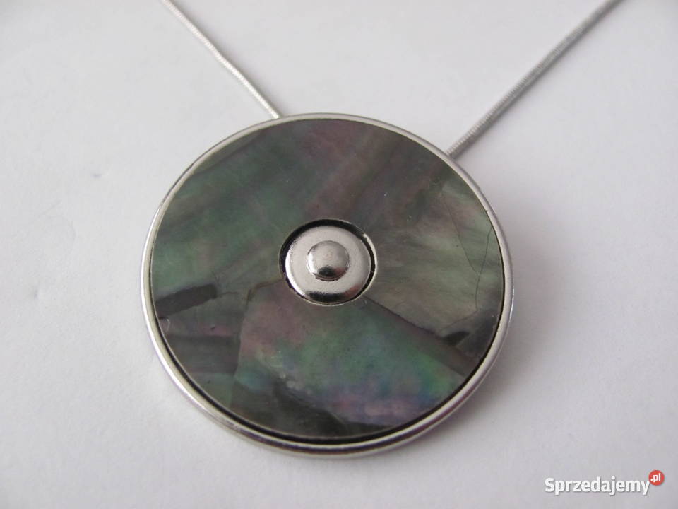 naszyjnik ala witraż okrągły PARFOIS lubelskie Zamość