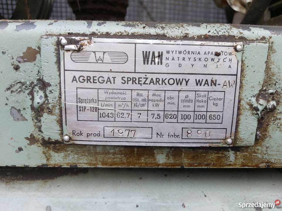 Sprężarka 3 tłokowa WAN Pneumatyczne Wrocław