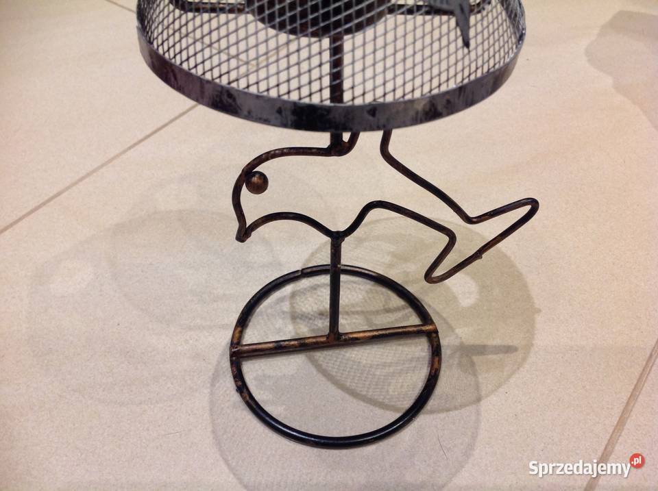 Lampa Metalowa Ażurowa na Wkłady Delfin Vintage lubuskie