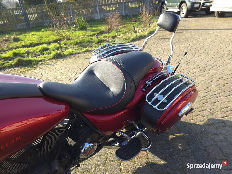 Kawasaki vn1700 vulcan vaquero bordowy