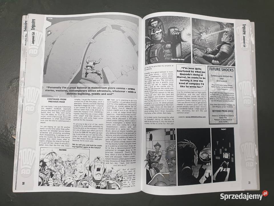 Trip Wire 6 Magazyn Komiksowy XMen Obergeist Gdynia