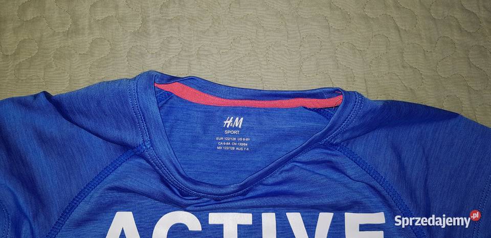 Top treningowy koszulka Tshirt Sport HM 122128 Pozostałe