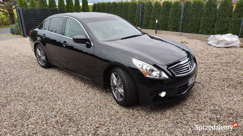 Infiniti G37 Sedan w Wersji S 2011r sprowadzony Koszalin