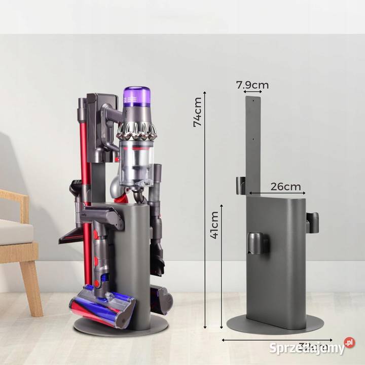 Stojak na Odkurzacz Dyson Stal Węglowa 74 Osprzęt do odkurzaczy Ludźmierz