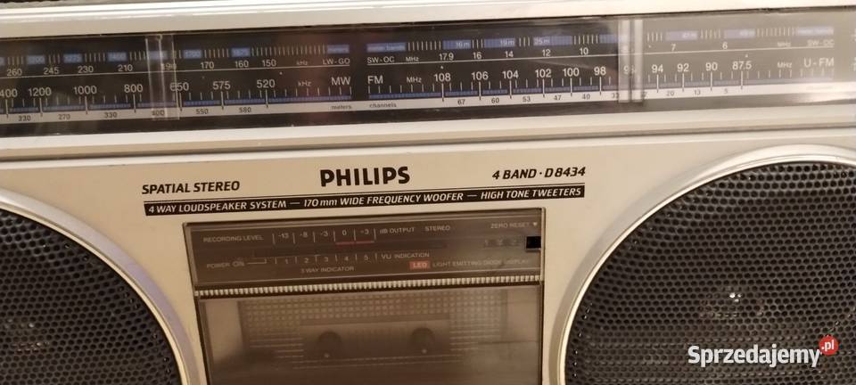 Radiomagnetofon boombox Philips D8434 mazowieckie Warszawa sprzedam