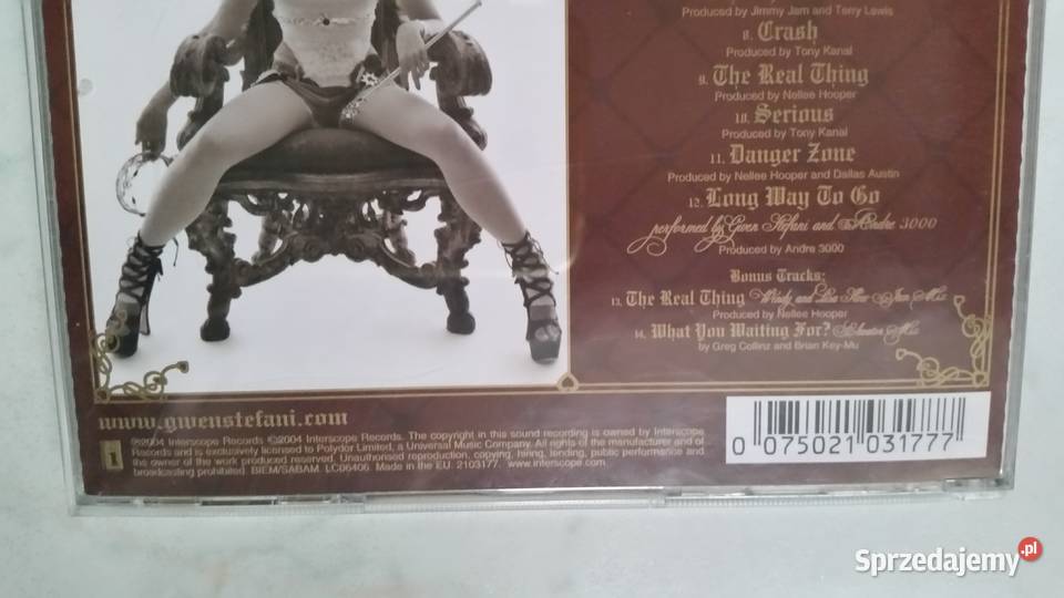 Gwen Stefani Love Angel Music Baby 2004 Special lubelskie Puławy