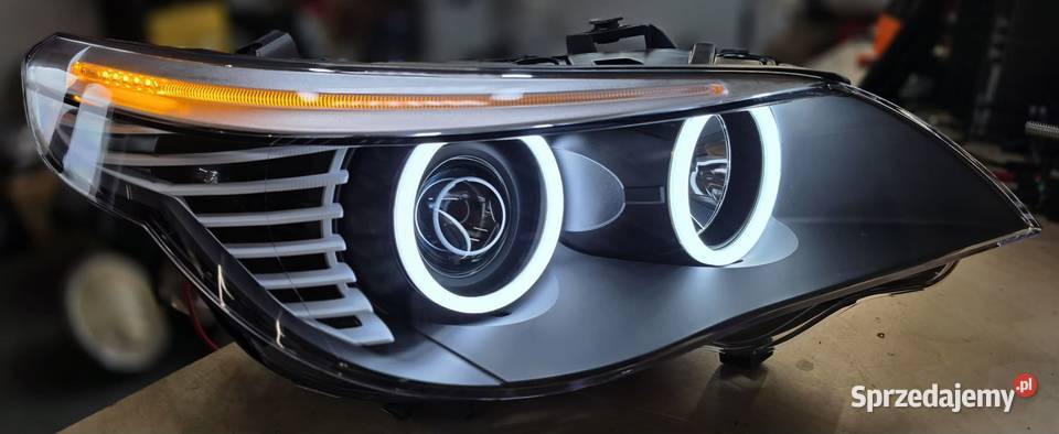 Reflektory BMW E60 E61 LIFT Bi LED cotton lampy opolskie Kielcza sprzedam