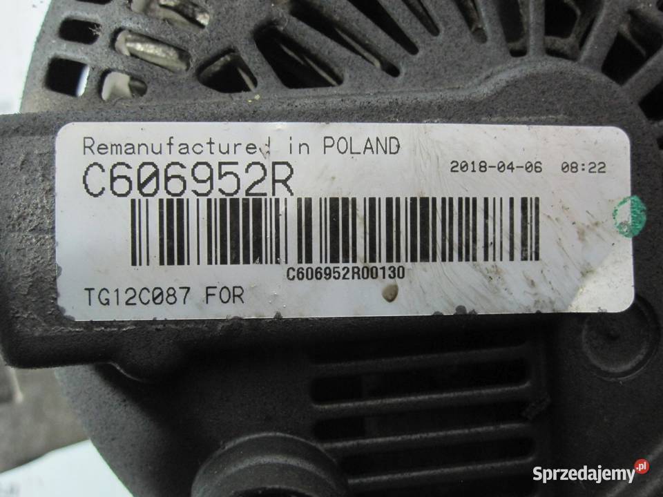 FORD FIESTA 125 B SNJA 82 08r alternator