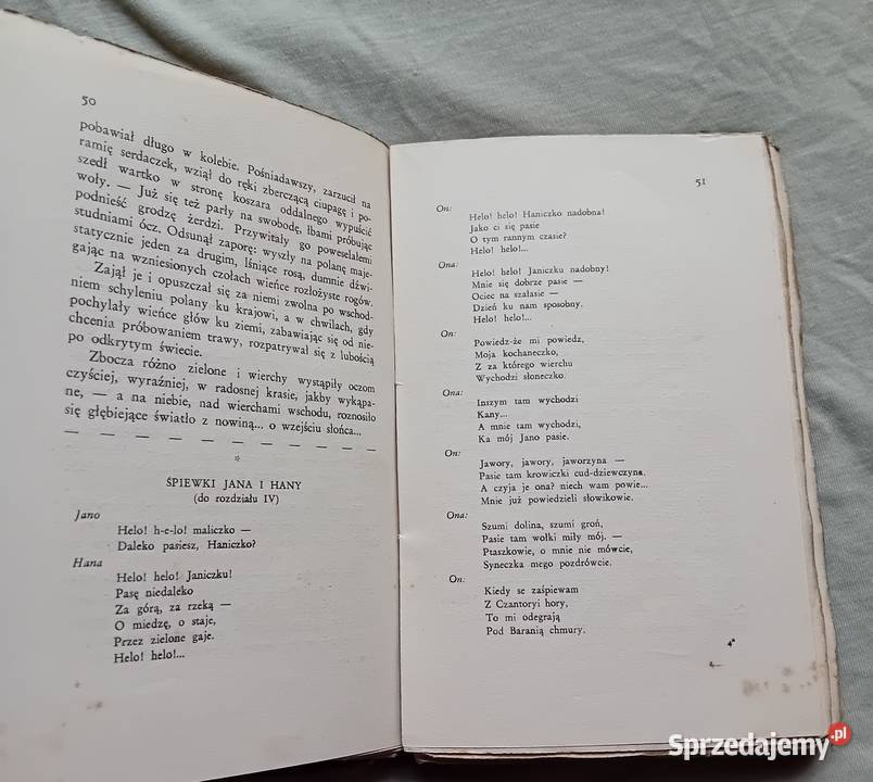 Władysław Orkan Czantorja Gebethner Wolff 1936 r sprzedam