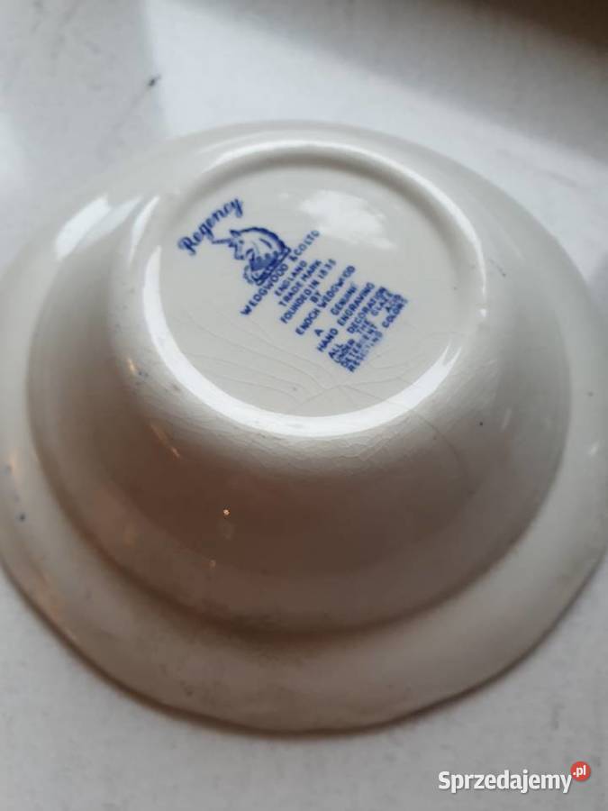Stara SALATERKAMISKA PÓLMISEK z Wedgwood Cold Lublin