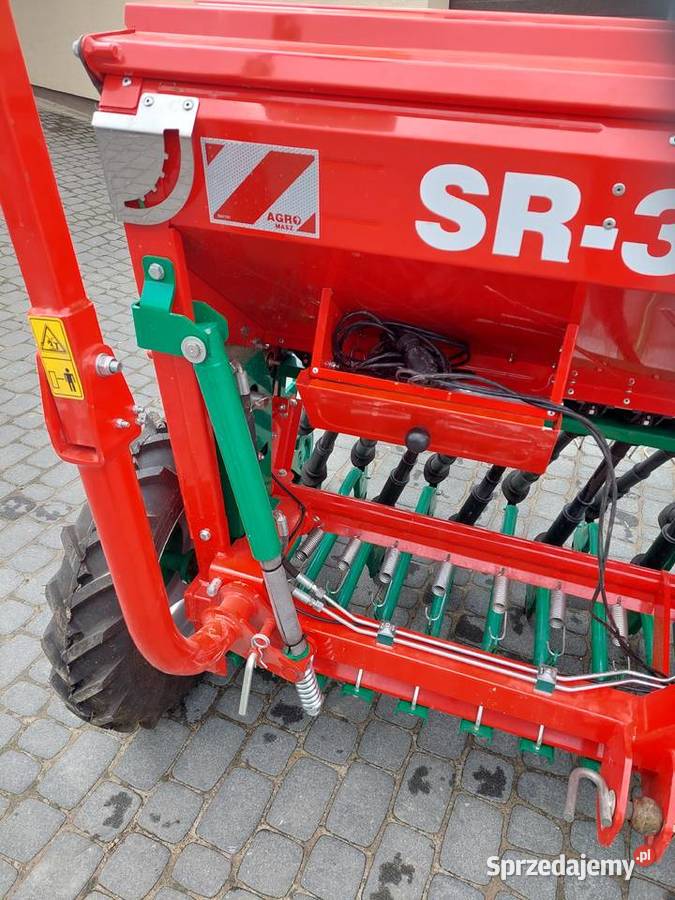 Sprzedam siewnik Agro masz 3m SR300 nowy redlice Końskowola