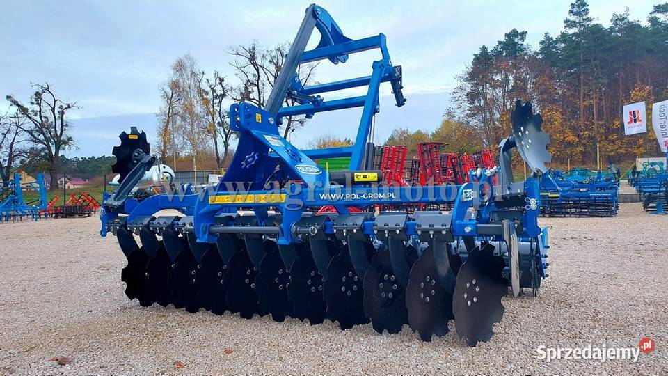 Agregat talerzowy uprawowo siewny POL GROM 3m Agregaty warmińsko-mazurskie