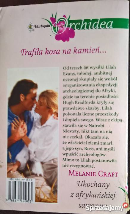 Ukochany z Afrykańskiej Sawanny Melanie Craft Książki i Podręczniki Wrocław