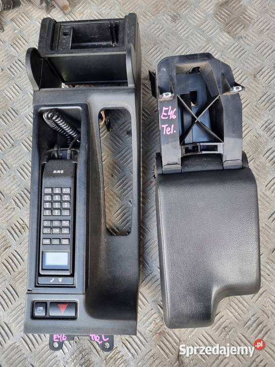 BMW E46 PODŁOKIETNIK Z TUNELEM I TELEFONEM Głogówek