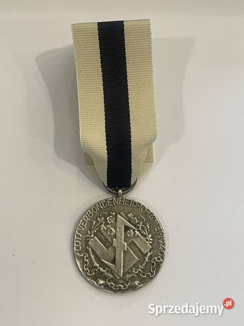 Medal NSB Braterstwo Losu Holandia 1940 małopolskie Kraków