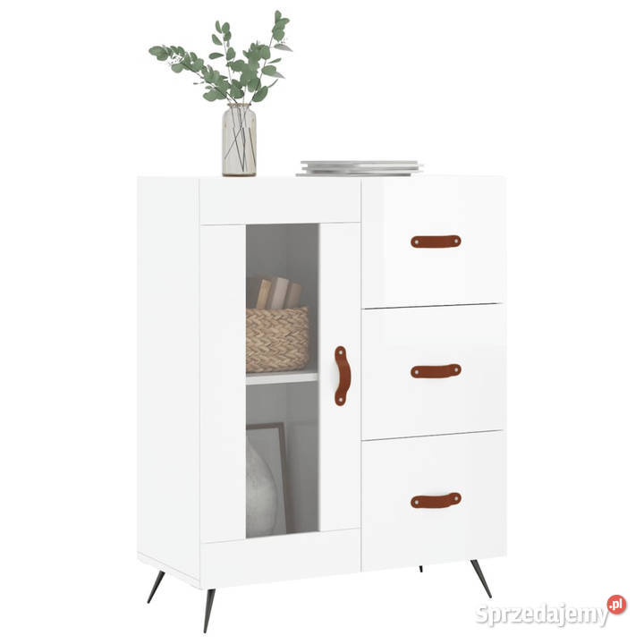 Szafka biała połysk 695x34x90 materiał sprzedam