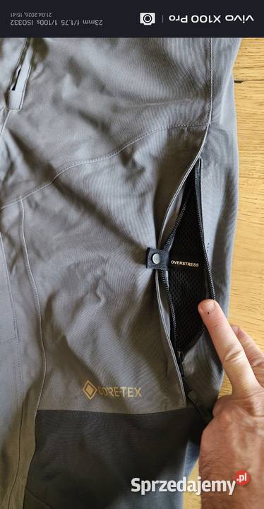 Spodnie GoreTex nowe IKS łódzkie