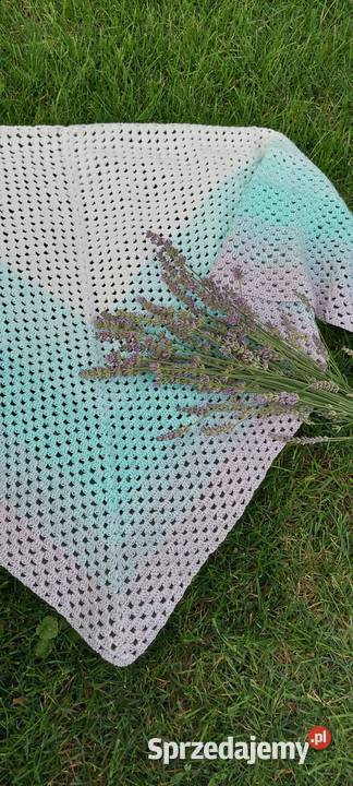 Chusta wykonana na szydełku Wrocław