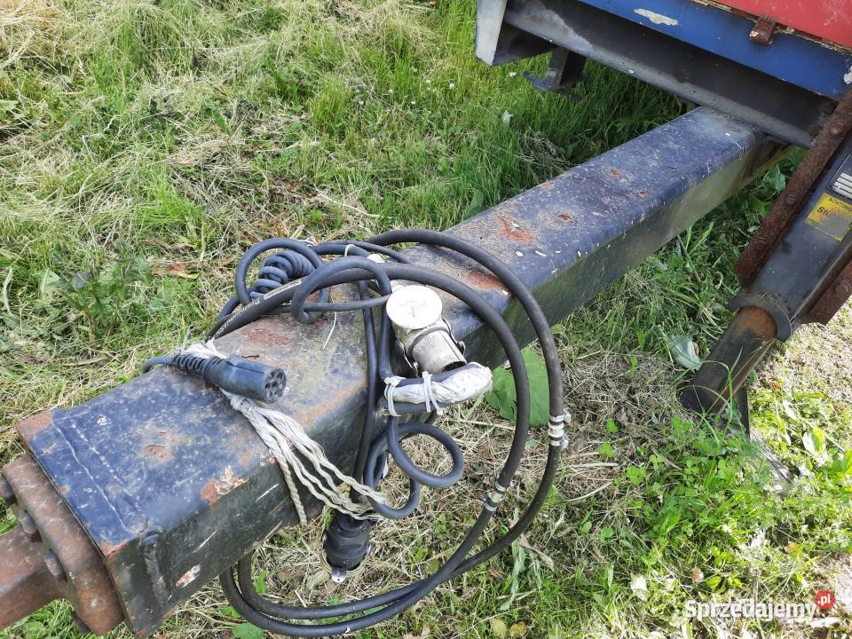 Przyczepa laweta JUNGHANNS ZAA 10 z windą nieuszkodzony Serwatki