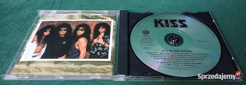 Kiss hot in the shade CD małopolskie Zbylitowska Góra