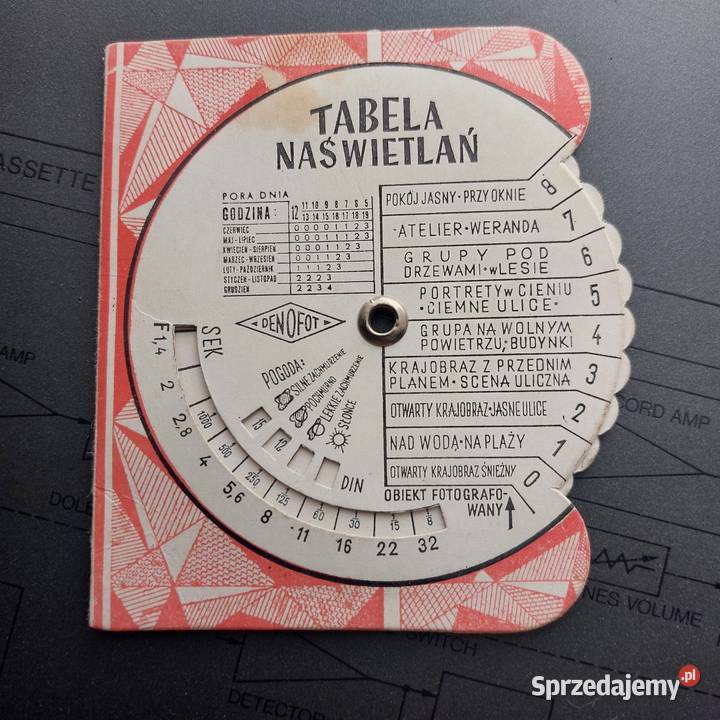 OKAZIA AntykiAparaty swiatlomierz tabela Skierniewice