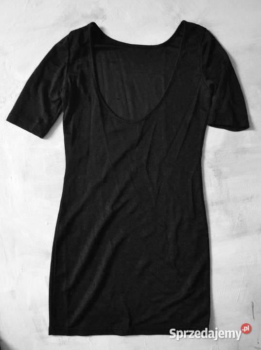 mała czarna sukienka z odkrytymi plecami S Odzież damska Warszawa