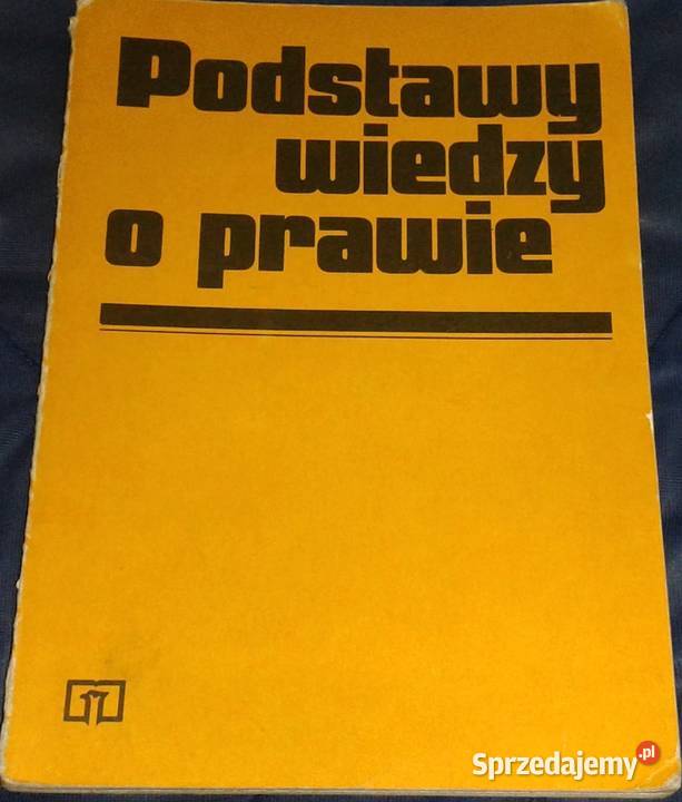 Podstawy wiedzy o prawie Wojciech Sokolewicz