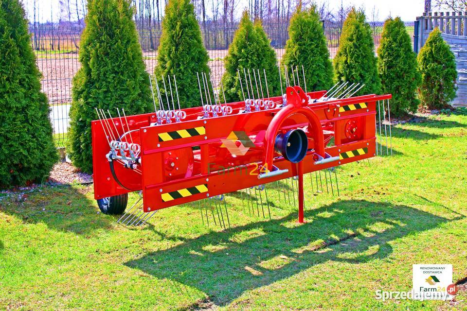 Przetrząsaczo zgrabiarka taśmowa do traw Kolonia Gorzędów