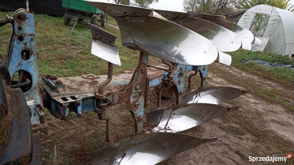 Pług obrotowy 3 skibowy Ransomes nieuszkodzony Pakość