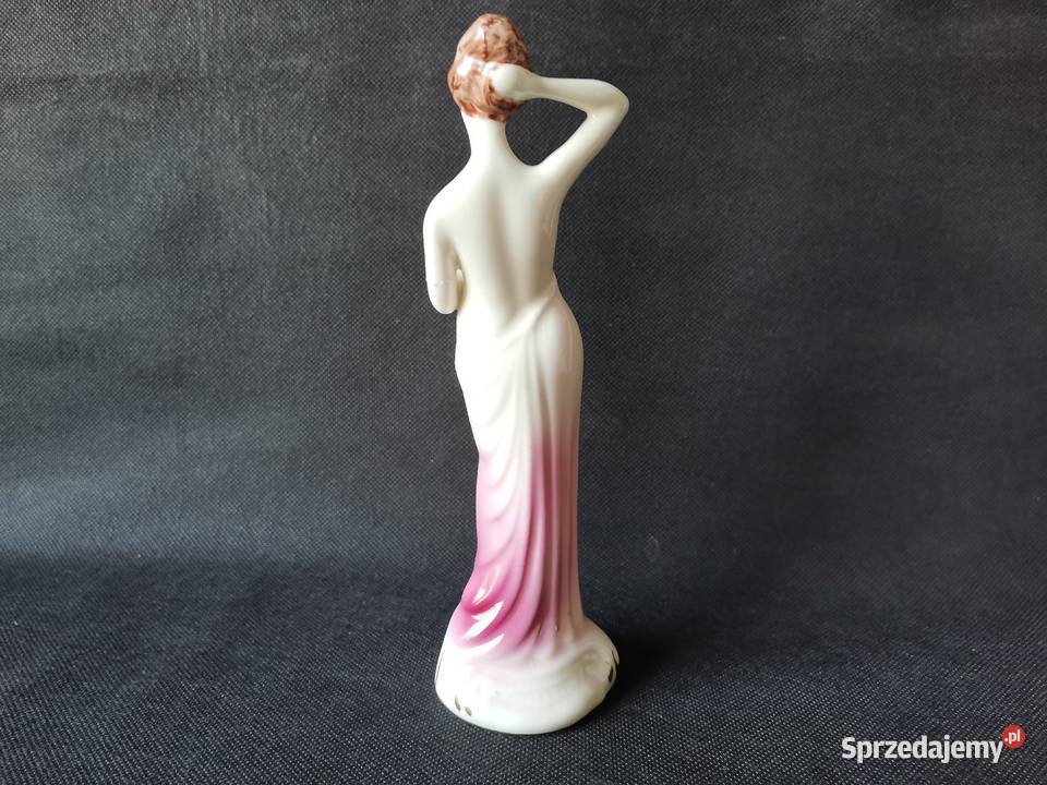 Stara porcelanowa figurka Dama porcelana Jan śląskie Katowice