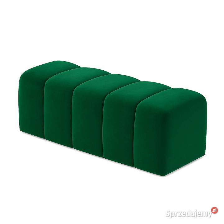 Pufa Tapicerowane Bubble Premium Zielona Edite Warszawa