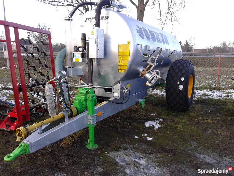 BECZKOWÓZ WÓZ ASENIZACYJNY 8400L JOSKIN podlaskie Netta Pierwsza sprzedam