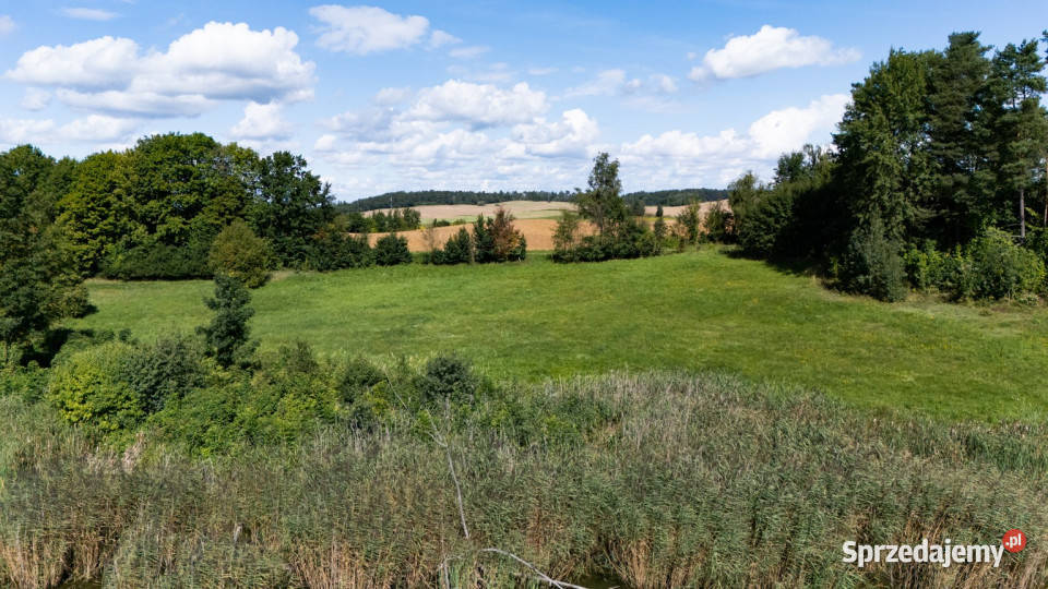Działka z Linią Brzegową Mazury powiat giżycki Jeziorko