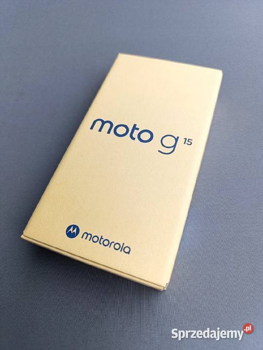 NOwy Smartfon Motorola Moto G15 Gravity Gray dolnośląskie Wrocław