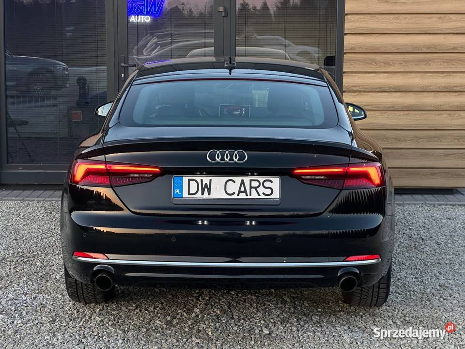 Audi A5 40 TFSI Prestige Sport Sline Stronic Rok produkcji 2018 Wrocław